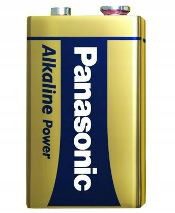 PANASONIC bateria alkaliczna Alkaline Power 9V 2 szt. - zestaw