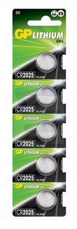 GP bateria litowa CR2025 BL5
