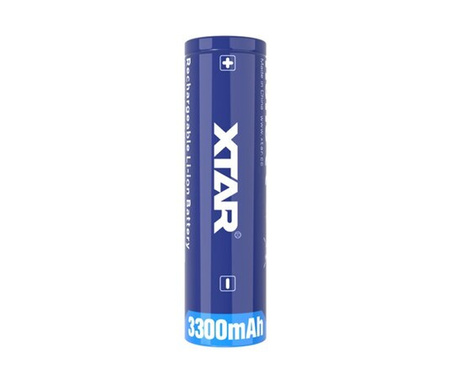 XTAR 18650-330PCM 3300mAh Li-ION Protected 3,7V 10A