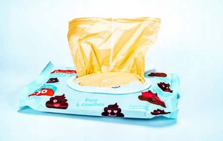 Woreczki zapachowe na pieluszki Paclan 50szt