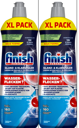 FINISH PŁYN NABŁYSZCZAJĄCY REGULAR 800 ML/FINISH RINSING LIQUID FOR DISHWASHER REGULAR 12/84/1008/x2 /zestaw