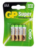 GP bateria alkaliczna SUPER ALKALINE AAA BL4