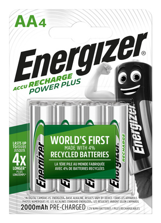 ENERGIZER Akumulatorki POWER PLUS AA 2000mAh bl.4