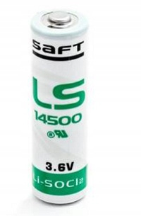 SAFT bateria litowa LS14500 AA Li-SOCl2 3,6V 1szt.x2 /zestaw