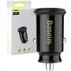 Baseus Grain Car Charger mini ładowarka samochodowa 2x USB 3.1A czarny CCALL-ML01 