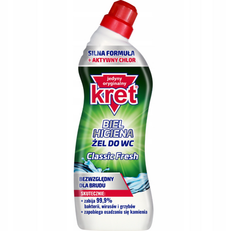 GLO-KRET ŻEL - WC 750ML CLASSIC FRES