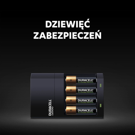 DURACELL ŁAD CEF14 + DURACELL HR6 AA 2500 BL4 / zestaw