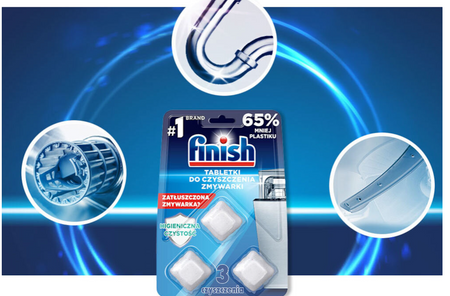FINISH TABLETKI DO CZYSZCZENIA ZMYWAREK 3 SZT
