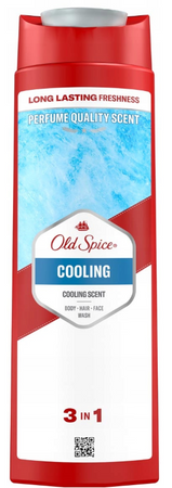 OLD SPICE SHOWER GEL 400 ML 3IN1 COOLING 6/240/1440 PL**