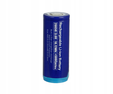 XTAR 26650-520PCM 5200mAH Li-ION Protected 3,7V 7A