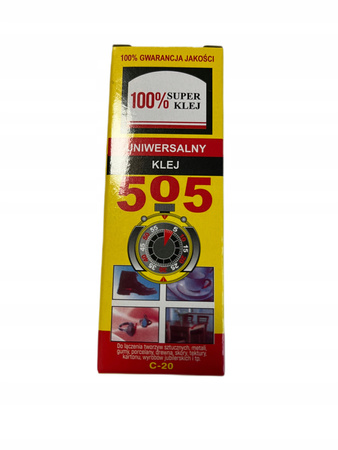 SUPER KLEJ klej sekundowy 505, 6g 