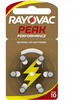 RAYOVAC Baterie słuchowe 10 PEAK PERFORMANCE 60 szt.