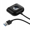 Baseus Square round 4 in 1 USB HUB AdapterUSB3.0 TO USB3.0*1+USB2.0*3 1m Black CAHUB-AY01