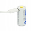 everActive akumulator 16340 3,7V Li-ion 650mAh micro USB z zabezpieczeniem
