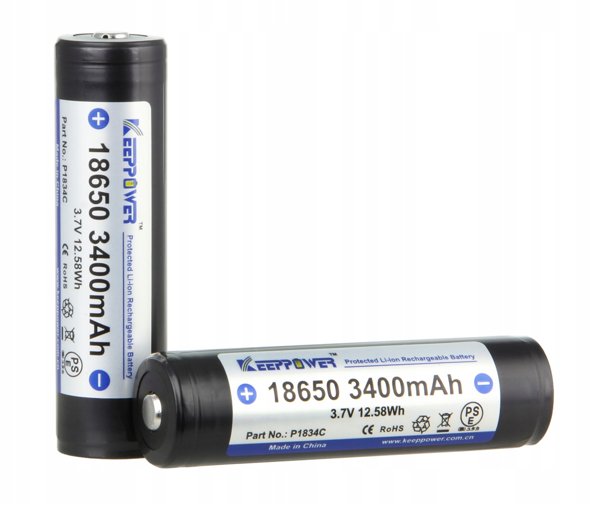 KeepPower akumulator ICR18650-340PCM 3400mAh Li-ION P1834C, 2 szt. pol_pl_KeepPower-akumulator-ICR18650-340PCM-3400mAh-Li-ION-P1834C-2-szt-1590_1