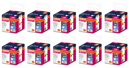 OSRAM Żarówka LED GU10 4,5W = 50W 350lm 4000K 60°