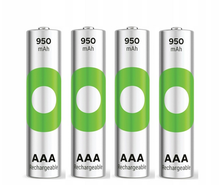 GP akumulatorki ReCyko AAA 950mAh BL4