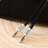 Baseus Yiven M30 kabel audio stereo AUX 3,5 mm męski mini jack 1m srebrno-czarny CAM30-BS1