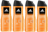 ADIDAS SHOWER GEL 400ML MEN POWER BOOSTER 3IN1 12/108/1296x4 /zestaw
