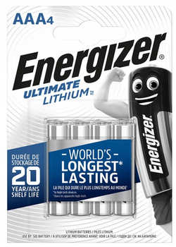ENERGIZER Bateria litowa ULTIMATE AAA bl.4