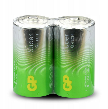 GP Bateria alkaliczna G-Tech C LR14 zgrzew 2 szt.