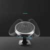 Baseus Uchwyt magnetyczny do samochodu na kokpit 360º Overseas Edition - srebrny
