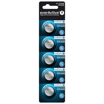 CR1620 5BL everActive BLISTER baterie litowe