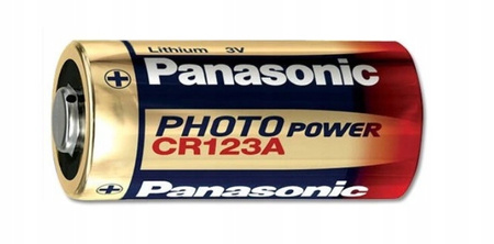 PANASONIC bateria litowa PHOTO CR123 BL2
