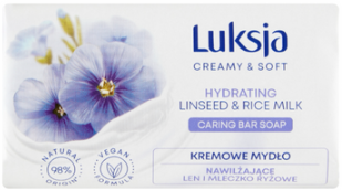 MYDŁO LUKSJA 90G ALMOND&SHEA+BAWEŁNA+CHAMOMILE+JASMINE+LINEN&RICE+ROSE /zestaw