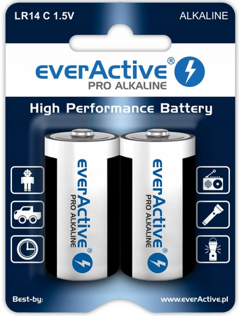 everActive bateria alkaliczna Pro LR14 C bl.2