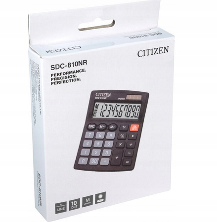 Kalkulator CITIZEN SDC-810NR