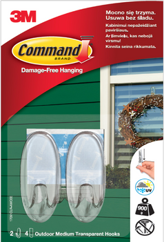 COMMAND HAKI OUTDOOR PRZEŹROCZYSTE 2 SZT + PASKI ŚREDNIE 4 SZT