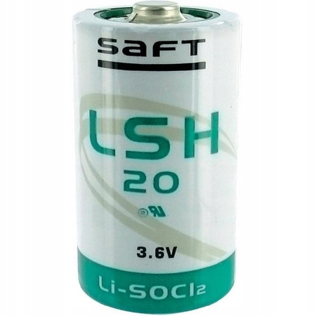 SAFT bateria litowa LSH20 D Li-SOCl2 3,6V 1szt.