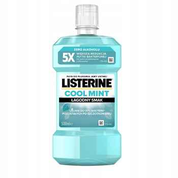 LISTERINE COOL MINT ŁAGODNY 500ML
