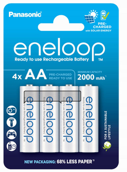 ENELOOP Akumulatorki AA 2000 mAh bl.4 NEW