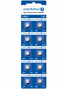 everActive bateria alkaliczna LR60 / LR620 / 164 bl.10