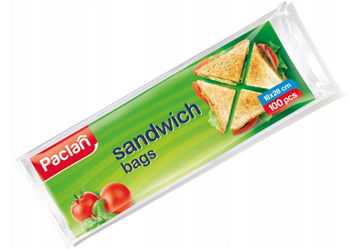 Woreczki śniadaniowe Paclan 100 szt