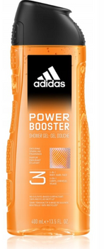 ADIDAS SHOWER GEL 400ML MEN POWER BOOSTER 3IN1 12/108/1296