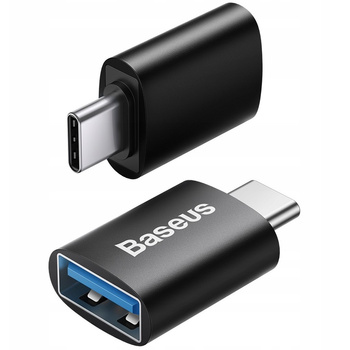 Baseus Ingenuity Series przejściówka adapter z USB Typ C do USB-A 3.2 gen 1 czarny ZJJQ000001