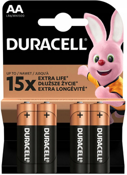 DURACELL LR6 BASIC BL4