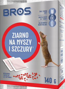 BROS ZIARNO MYSZY I SZCZURY 140G