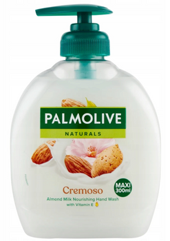 PALMOLIVE LIQUID HAND WASH 300 ML MILK & ALMOND POMPKA 12/96/1152