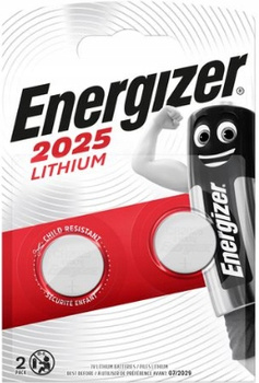 ENERGIZER Bateria litowa 2025 bl.2