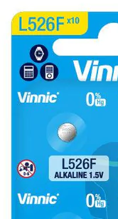 VINNIC bateria alkaliczna L526F BL1