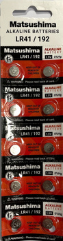 MATSUSHIMA Bateria alkaliczna LR41 / 192 BL10