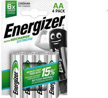 ENERGIZER Akumulatorki EXTREME AA 2300mAh bl.4