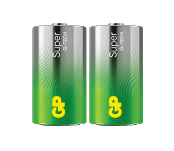 GP bateria alkaliczna SUPER G-TECH LR20 D zgrzew 2 szt.