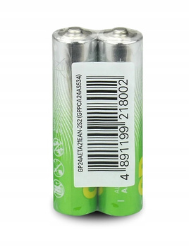 GP bateria alkaliczna SUPER G-TECH AAA zgrzew 2 szt.