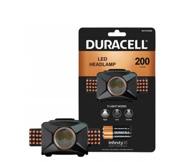 DURACELL LATARKA CZOŁOWA 200 LM 3AAA