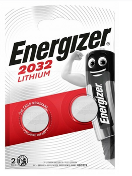 ENERGIZER Bateria litowa 2032 bl.2